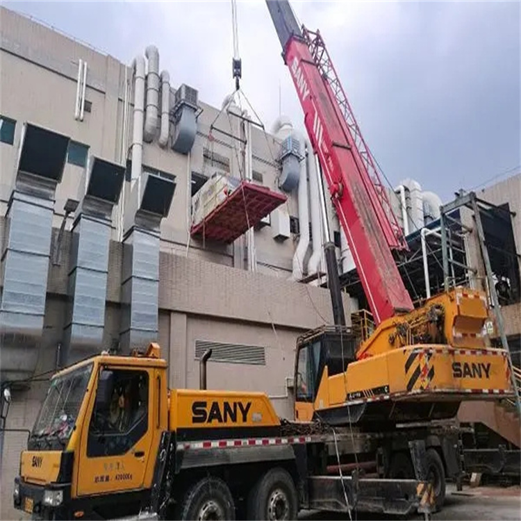 东阿租赁大型汽车吊，助力工程项目高效进行